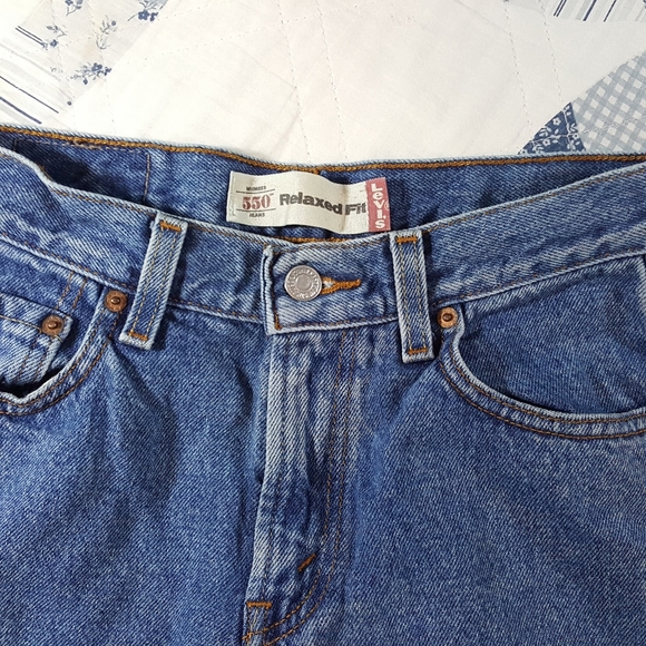 Levi jeans 550 W27 sz14 regular relaxed fit - Picture 3 of 7
